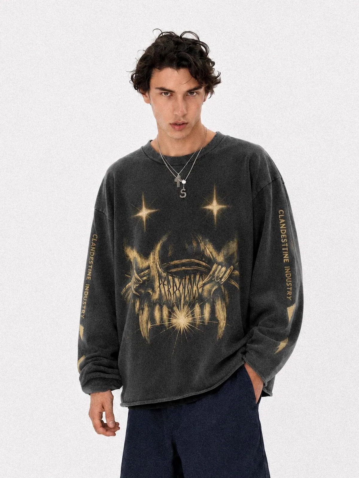 CREW NECK ROOTS — imagen 1
