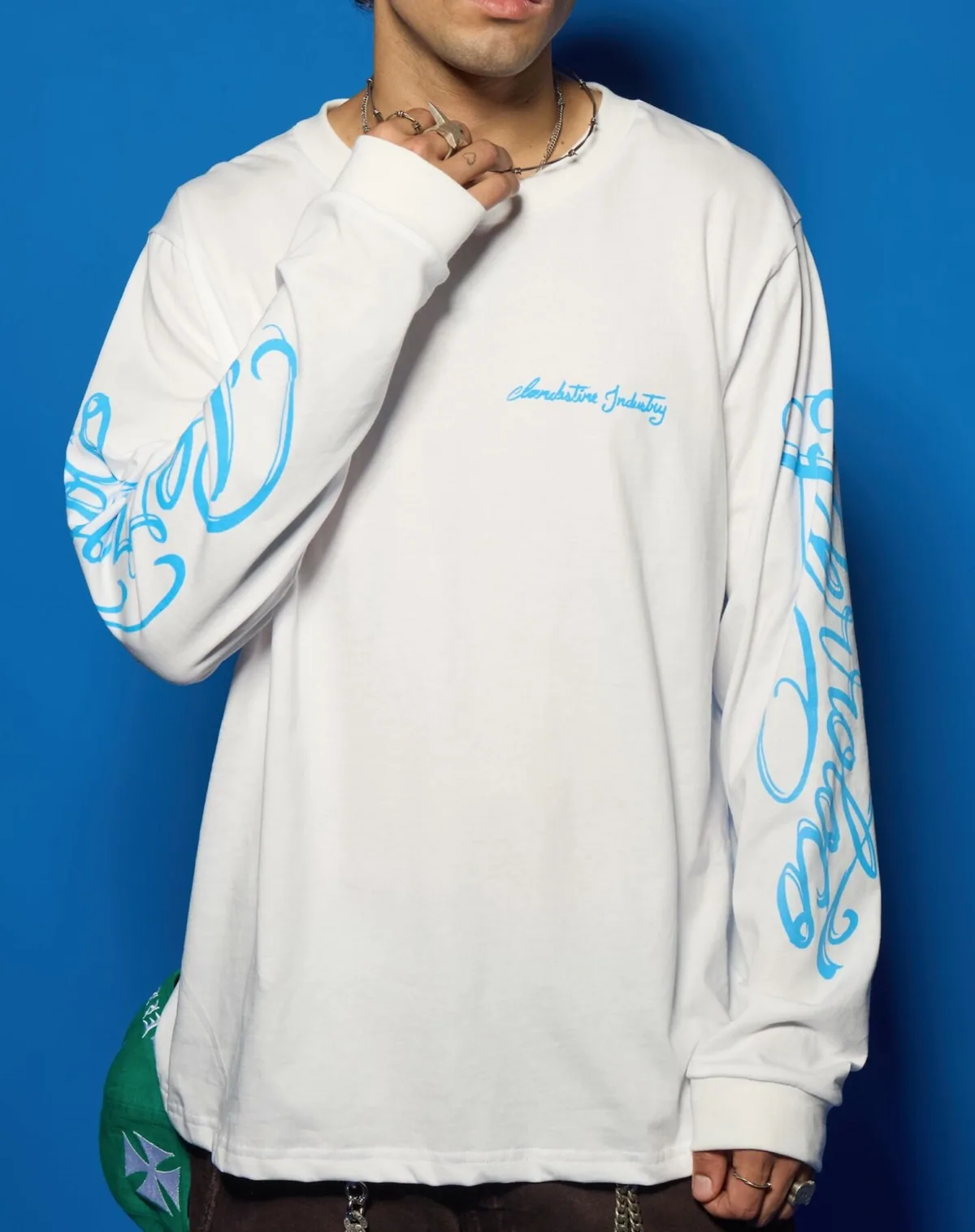 Longsleeve Ornamental Blue — imagen 1