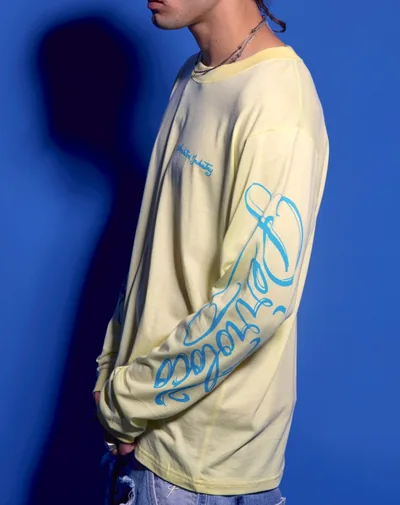 Longsleeve Ornamental yellow